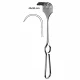 Retractor KOERTE, 40x30mm, L23.5cm,  bont
