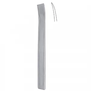 Osteotom LAMBOTTE, L24cm,  curb, 10mm