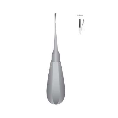 Luxator stomatologic BEIN, 2.3 mm (Fig 2A) 