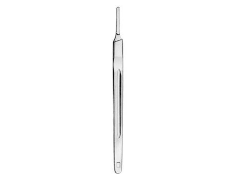 Maner bisturiu, Fig 7K, L12cm 