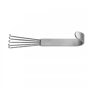 Retractor cutanat ANDERSON, 5 dinti, L12cm 
