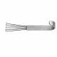 Retractor cutanat ANDERSON, 5 dinti, L12cm 
