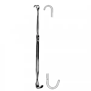 Retractor traheal dublu JACKSON, L17cm 