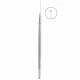 Carlig pentru iris SINSKEY, varf bont, D0.2mm, L11.5cm 