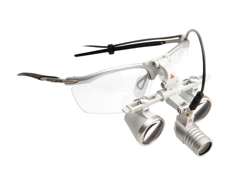 Lupa binoculara LOUPELIGHT2 Set, 4x, 340mm HEINE 