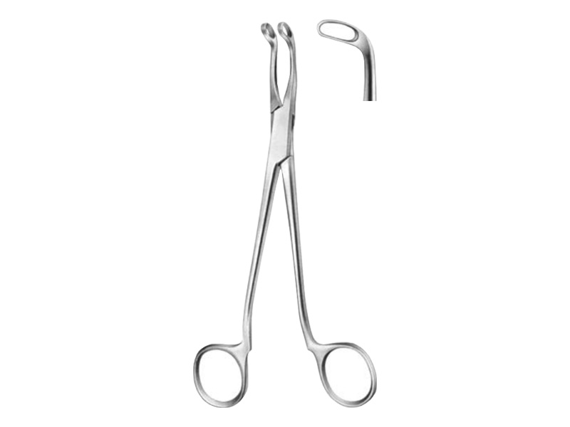 Pensa nazo-faringiana JURASZ, uz pediatric, ascutita, L19cm 