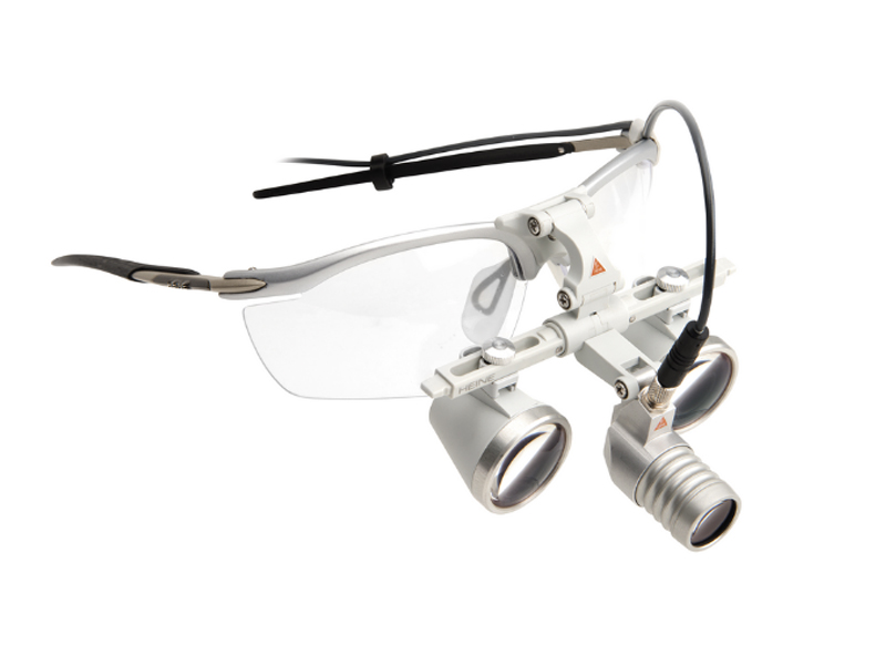 Lupa binoculara LOUPELIGHT2 Set, 3.5x, 420mm HEINE 