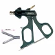 Pensa de prehensiune DAVIS&GEEK, cu rezervor, actiune dubla, maner ergonomic uni cu clichet, maneta on/off, cu HF, pivotant, demontabil, falci 26.5mm, D5mm,  L330mm