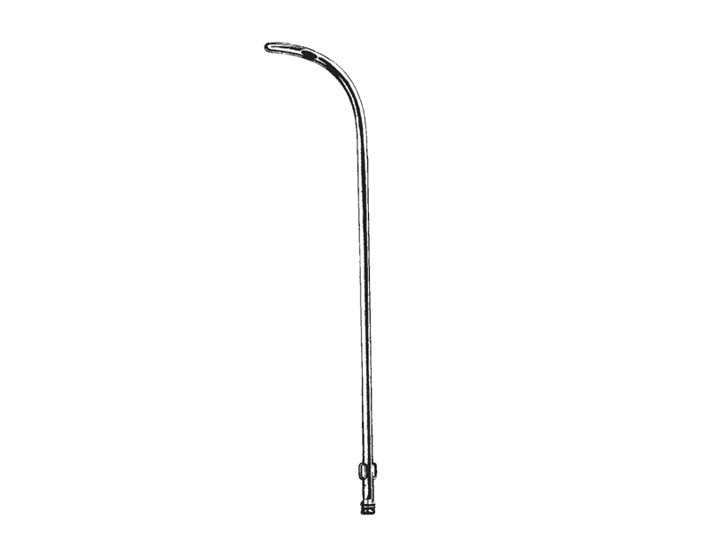 Cateter metalic, L29cm,  10Charr