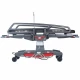 Targa hidraulica pentru urgente NT Q7, 219.5x75.5x61.5-82.5cm 