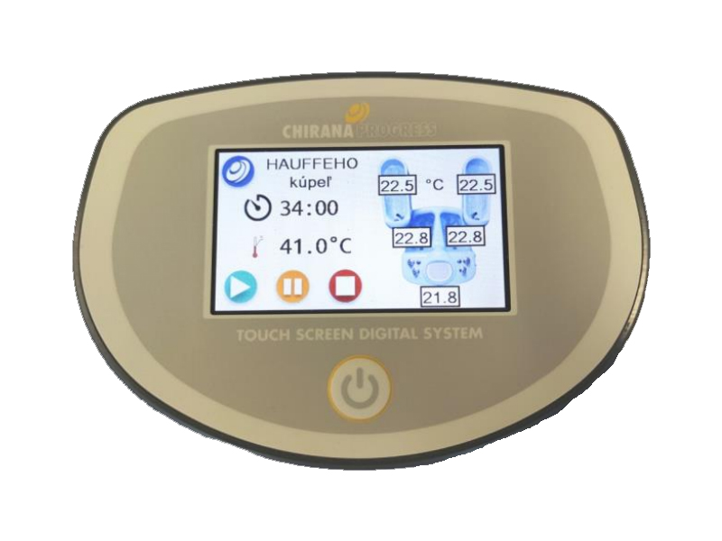 Cada pentru tratament galvanic ELECTRA cu 4 celule si proceduri HAUFF si KNEIPP 