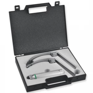 Set laringoscop MAXILITE FLEXI F.O. cu 2 lame MC-INTOSH nr. 3-4 