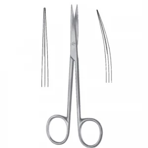 Foarfeca disectie METZENBAUM,  curba, varf ascutit/ascutit, L15cm
