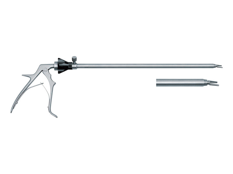 Clip aplicator pentru cleme de titan ETHICON, dimensiuni mici LT100, sistem Paraclose, D10mm, L330mm 