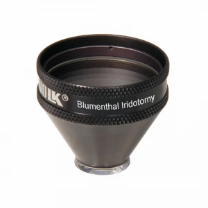 Lentila BLUMENTHAL VOLK, iridotomie 