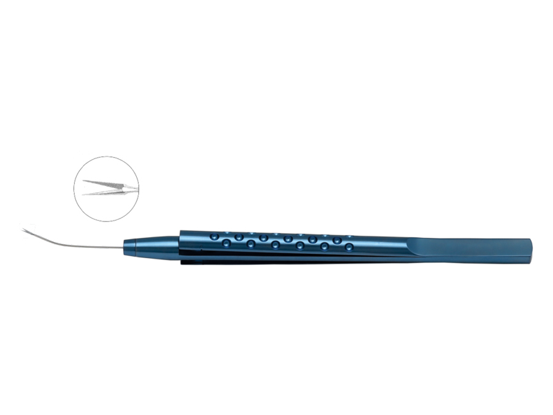 Foarfeca ALIO MICS, curba, varf 2.7mm, 23G, L28mm 
