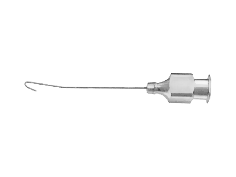 Canula irigare BINKHORST, curba spre dreapta, 22G 