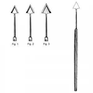 Keratom JAEGER, L13cm,  drept (Fig 1)