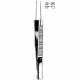 Pensa pentru iris MOD. BONN, fara ghidaj, 1x2 dinti,, varf 0.12mm, L7cm 