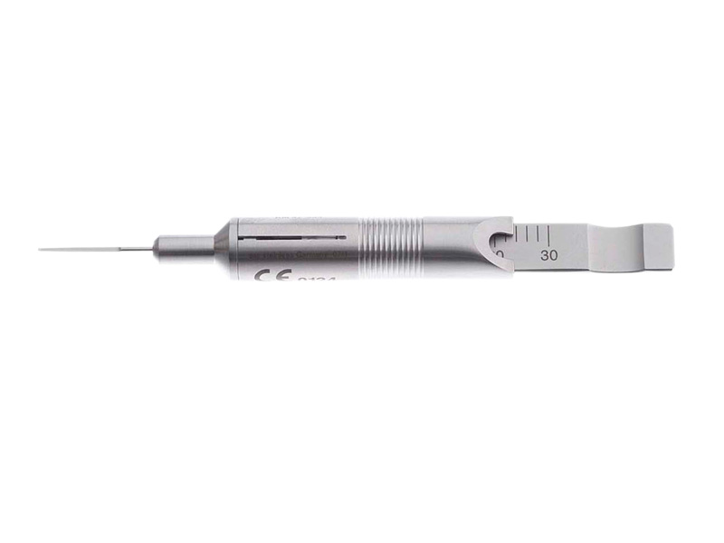 Instrument de masurare a profunzimii,  pentru suruburi mici D1.5-2mm, pana la 30mm