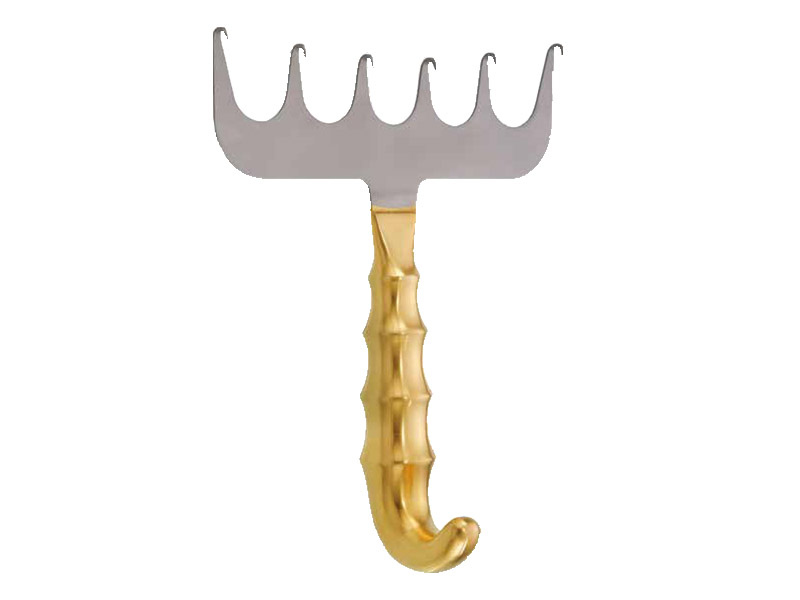 Retractor YANCOSKIE, ascutit, 6 dinti, L18cm 