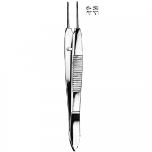 Pensa pentru iris MOD. BONN, cu platforma, 1x2 dinti, varf 0.12mm, L10cm 