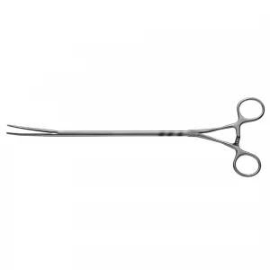 Pensa disectie DENNIS, zimtat, varf 7mm, L33.5cm 