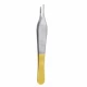 Pensa chirurgicala ADSON, micro, 1x2 dinti,  cu TC, L12cm