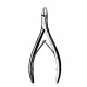 Cleste ANVIL, pentru unghii, varf ascutit/bont, L13cm 