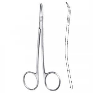 Foarfeca gingivala LA GRANGE, varf bont, forma S, L11.5cm 