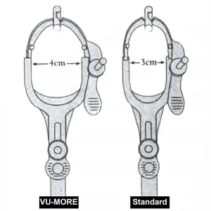 Specul vaginal VU-MOORE, 115x35mm (Fig 3) 