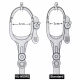 Specul vaginal VU-MOORE, 115x35mm (Fig 3) 