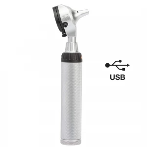 Otoscop BETA 200 F.O. LED Set HEINE, maner reincarcabil 