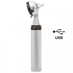 Otoscop BETA 400 F.O. LED Set HEINE, maner reincarcabil 