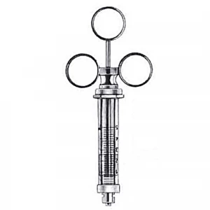 Seringa amigdale LUER-LOCK, 3 inele, 5ml 