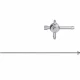 Set de aspirare-irigare, maner cu doua valve, tub olives cu 49 gauri, D5mm, L330mm 