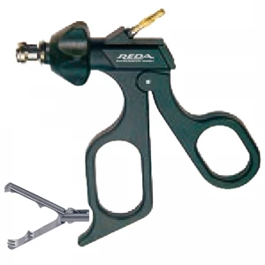 Pensa de prehensiune AGRESSIV, actiune dubla, maner ergonomic uni fara clichet, cu HF, pivotant, demontabil, 3x2 dinti, falci 27mm, D5mm, L450mm 