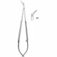 Micro-foarfeca, cu bila, L18cm,  varf 45grd