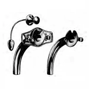 Tub traheostomie CHEVALIER-JACKSON,  D6mm, L55mm (Fig 2)