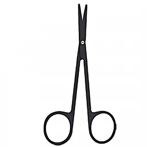 Foarfeca disectie BABY-BLACK, curba, delicata, L14.5cm 