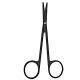 Foarfeca disectie BABY-BLACK, curba, delicata, L14.5cm 