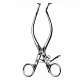 Retractor abdominal GELPI, cu clichet, L18cm 