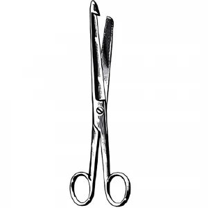 Foarfeca enterotomie, L21cm 