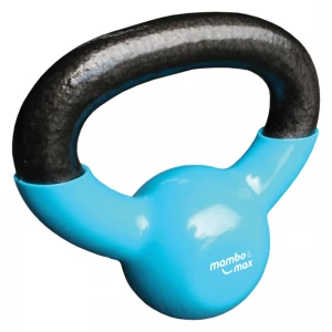 Gantera MAMBO MAX KETTLEBELL  albastru deschis, 2kg