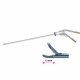 Portac, cu TC, curb dreapta, dinti transversali, maner axial unghiular, cu clichet, conexiune LL, falci 13mm, D5mm, L330mm 