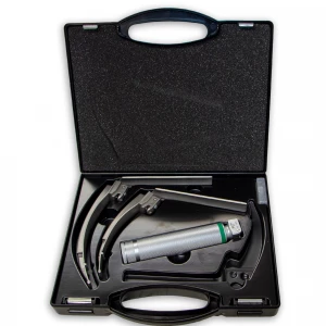 Set laringoscop F.O. MAXLITE LED cu 2 lame MC-INTOSH Nr. 3-4 