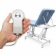 Canapea consultatie BASIC COMPACT, electrica, 1 motor, 182x64x50-82cm  alba