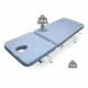 Canapea consultatie BASIC COMPACT, electrica, 1 motor, 182x64x50-82cm  alba