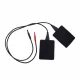 Electrod electroterapie din cauciuc, cu cablu, 2mm, set 2buc  40x60mm