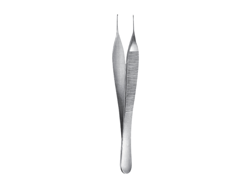Pensa chirurgicala ADSON, micro, 1x2 dinti,  L12cm